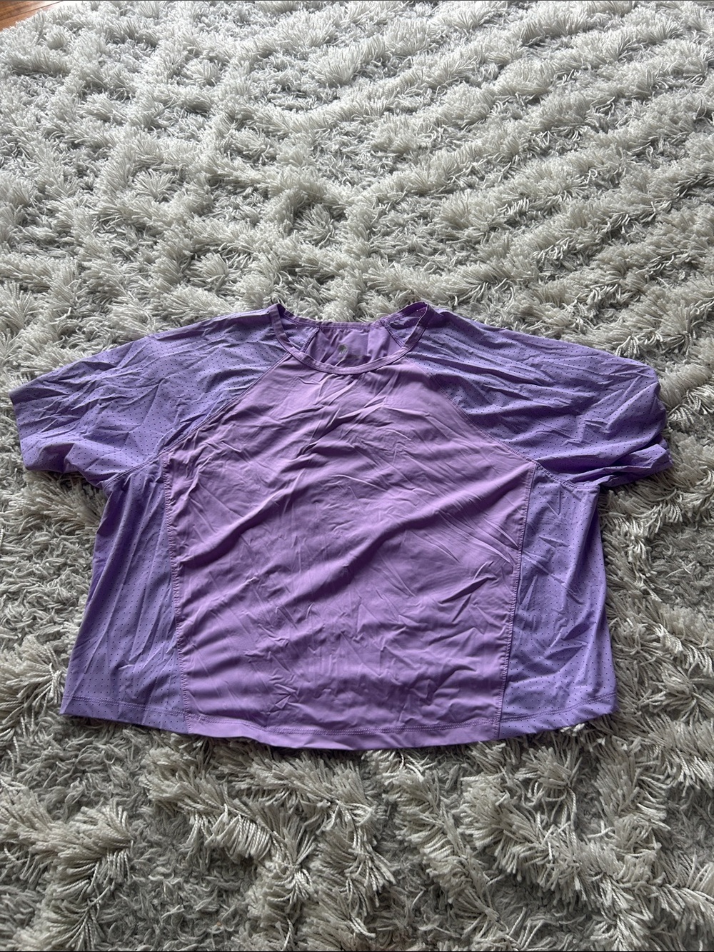 all in motion Purple Short-Sleeve Active Tee